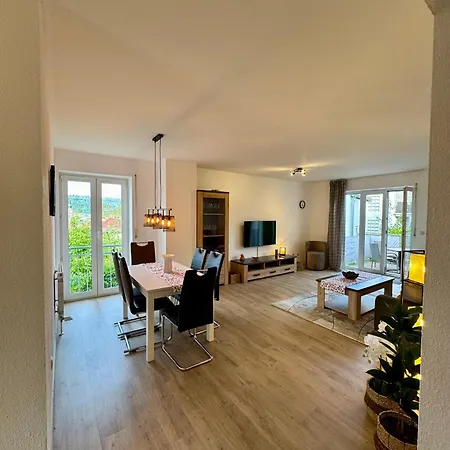 Stilvolle Erholungsoase Am Berg, Ruhig & Modern - Elli M18 - Frankenwald Apartamento